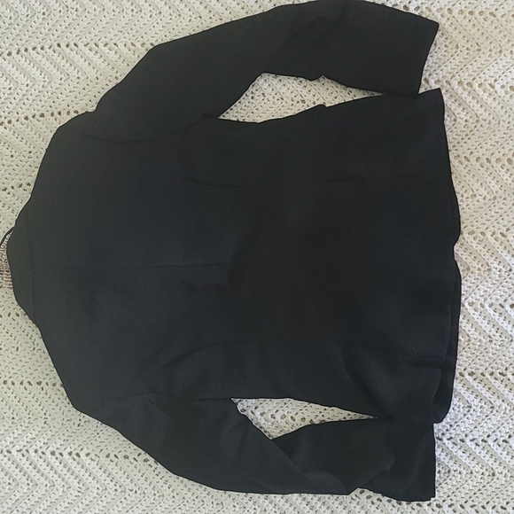 Fate black blazer jacket tweed removable insert size medium - Picture 7 of 13